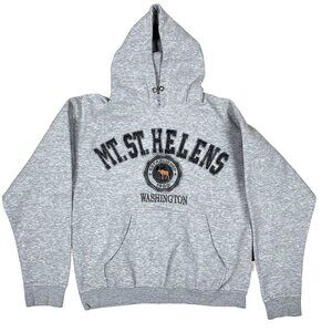 Mount St. Helens Grey Hoodie Size Small